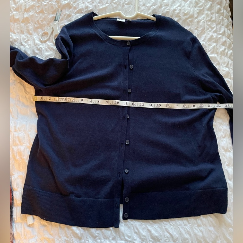 Gap Cardigan Navy Size XXL - Picture 5 of 6